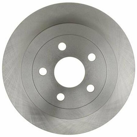 BEAUTYBLADE 76547R Professional Grade Brake Rotor - Gray Cast Iron - 10.63 in. BE3021390